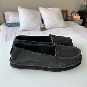 RAINBOW 🌈 Black Leather Flats